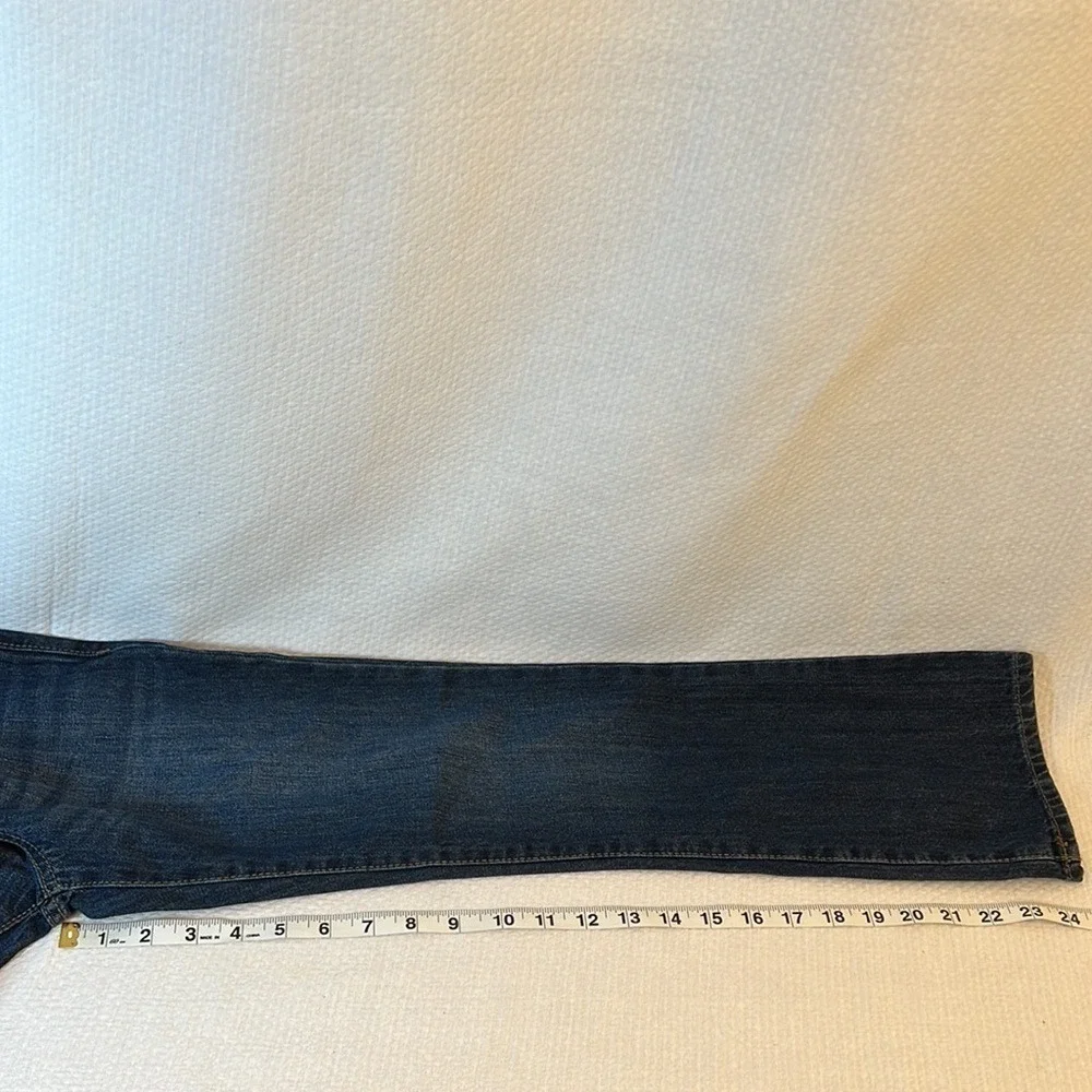 The Children's Place Bootcut Jeans Dark Wash Mid Rise 5 Pocket Classic Size 10